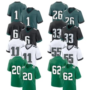 Maillot de football américain de haute qualité de Philadelphie, logo cousu, chemise brodée, maillot de football américain personnalisé - Product Image 1