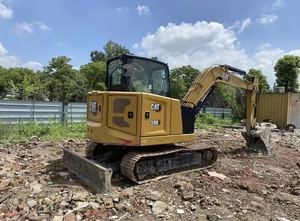 รถขุดขนาดเล็ก Caterpillar CAT306 รุ่นดั้งเดิม พร้อมเครื่องยนต์ C1.7 เกียร์ปั๊ม กำลัง 41.7 กิโลวัตต์ ความจุบุ้งกี๋ 0.2 ลูกบาศก์เมตร - Product Image 5