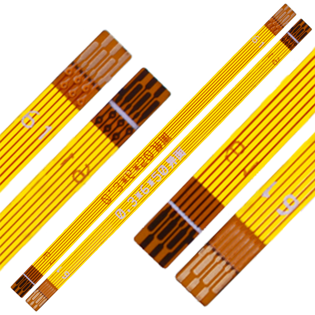 FFC Connector Flexible Flat Cable 0.3 mm Pitch 6pin  Length 50mm Gold Plate LVDS MIPI LCD