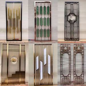 Paravents de style moderne, taille personnalisable pour la décoration intérieure de villa et divers designs d'éléments - Product Image 6