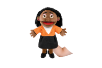Seri Boneka Tangan Keluarga Terlaris - Keluarga Hitam - Ukuran Besar