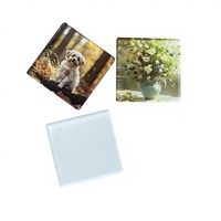 Sous-verres vierges pour sublimation MDFSUB, acrylique de sublimation 3,8 mm pour sublimation thermique, napperons carrés personnalisables DIY imperméables