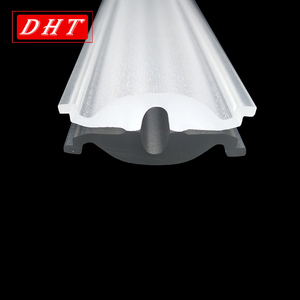 Profils en plastique sur mesure, optiques, PMMA transparent, givré, lentille LED, lentille linéaire, couvercle pour profil <span class=keywords><strong>de</strong></span> lumière linéaire LED - Product Image 2