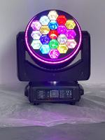 Lumière de scène DMX LED 19x40W RGBW contrôle de mise au point variable secouant le lavage rotatif Zoom Moead KTV bar éclairage de faisceau de scène