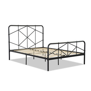 Evergreen Design Double Queen Metal Bed Frame Cabecero curvo Estilo moderno Sueño cómodo para dormitorios Hoteles PADDINGTON - Product Image 4