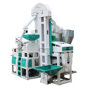 1 टन प्रति घंटे चावल मिल चावल मिलिंग उपकरण मशीन