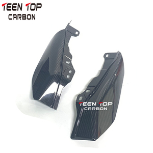<span class=keywords><strong>Teentop</strong></span> 100% จากโรงงานชิ้นส่วนคาร์บอนไฟเบอร์สำหรับกรอบกลางตัวเบนอากาศเข้ากันได้กับ Harley Touring Road King Road Glide 2009 + - Product Image 4