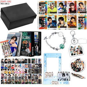 KPOP Stray Kids TWICE (G)I-DLE Coffret cadeau exquis Photocard Autocollant Porte-cartes Porte-clés Bracelet Ensemble de collection Promotion de fans Cadeau - Product Image 1