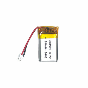Batterie Lipo 601525 3.7V 200mAh Batterie au lithium polymère rechargeable Li-polymère - Product Image 4