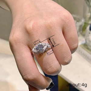 Anello Geometrico a Fiocco per Donne, Gioiello da Dito Elegante e alla Moda - Product Image 4