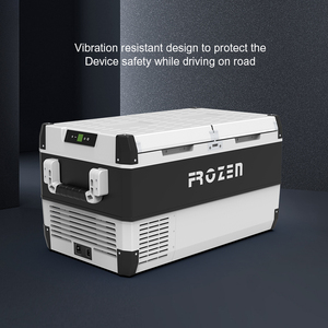 Refrigerador Portátil de Doble Zona para Camping, Nevera de 75/95L para Auto, Congelador para Exteriores, Enfriador de Bebidas y Frutas, Nevera para Auto de 12v - Product Image 2