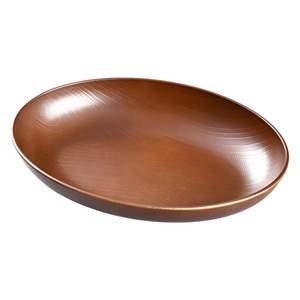 ชามพลาสติกรูปวงรีลายไม้ สำหรับใส่ผลไม้ ขนม ใช้ในงานปาร์ตี้ - Product Image 3