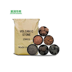 Média filtrant en blocs de lave naturelle pour les applications de zones humides artificielles et de jardinage - Product Image 5