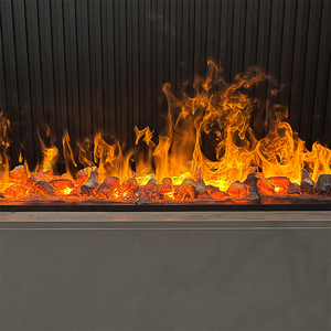 <span class=keywords><strong>Chimenea</strong></span> Eléctrica <span class=keywords><strong>Rectangular</strong></span> Personalizada con Simulación de Carbón de 700 mm, <span class=keywords><strong>Chimenea</strong></span> Moderna con Vapor Atomizado, Inserto de <span class=keywords><strong>Chimenea</strong></span> Eléctrica para Interiores - Product Image 4