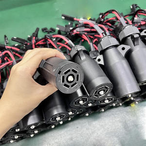 2 pines SAE Bu ll et to7 pin conector enchufe cable montaje remolque cable arnés - Product Image 1