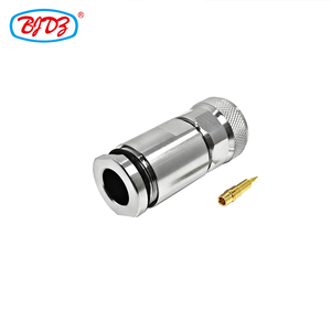 Connecteur coaxial RF droit à pince mâle N pour câble LMR400 RG8 en laiton – En stock - Product Image 4