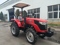 Traktor Diesel High Lift LTB804 80HP 4WD dengan Kemudi Hidrolik Penuh untuk Penanganan Bale Loader beserta Lampiran