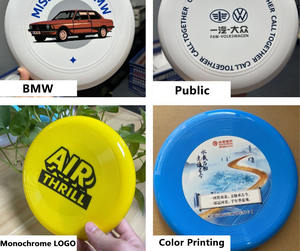 Disco Volador con Patrones Impresos Personalizados, Disco de Plástico con Logotipo Personalizado de Fábrica, Frisbee Suave de Entrenamiento, Juguete para Deportes de Playa de Verano - Product Image 2