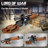 WOMA TOYS C0169 4 в 1, конструктор mirco, маленькая игрушка, Снайпер m4a1, ak-47 мини-блок