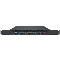 Serveur VPN BKHD personnalisé couleur, alimentation Hotswap, Mini 1U C246 avec processeur Intel Xeon E2104G E2126G E2186G Core i3-9100 i5-9400 i7-9700