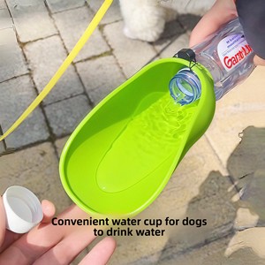 <span class=keywords><strong>Abbeveratoio</strong></span> Portatile Pieghevole in Silicone per Cani <span class=keywords><strong>con</strong></span> <span class=keywords><strong>Bottiglia</strong></span> Sostituibile per Viaggi all'Aperto - Product Image 4