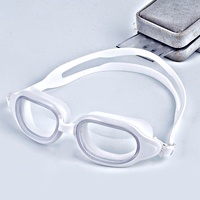 Lunettes de plongée sur ordonnance Myopie Élégantes Écologiques Silicone PC Étanches Anti-buée Haute définition Électro-plaquées