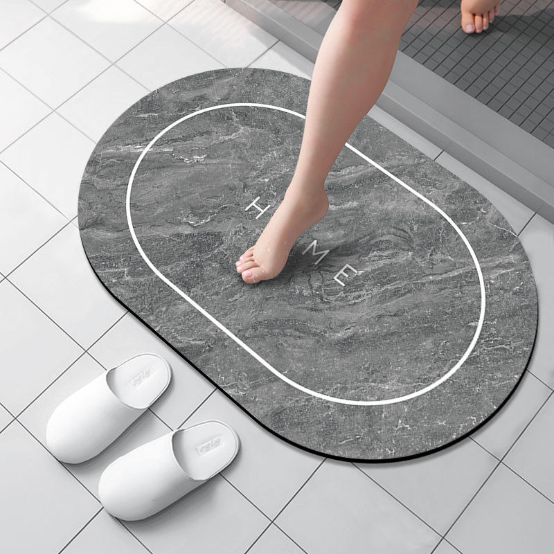 Gris Marbre HOME - Ovale