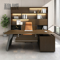 Bureau de direction de luxe pour PDG et managers, mobilier de bureau