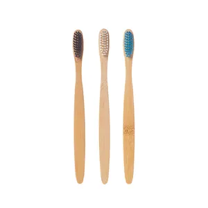 Cheap Free Sample Custom Wholesale Biodegradable Soft Wooden Toothbrush Charcoal Bamboo Toothbrush Suppliers