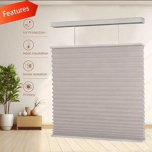 Pare-soleil sans fil personnalisé avec double moteurs stores inférieurs supérieurs batterie au lithium stores nid d'abeille volets format électrique - Product Image 4