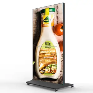 50 55 65 inch Floor Standing Digital Signage and Display Wifi Lcd Screen Totem Kiosks Indoor Advertising Playing Equipment