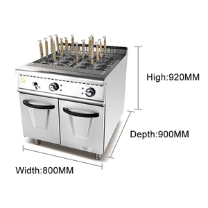 Cuisinière à nouilles au gaz avec armoire, machine à bouillir les nouilles, <span class=keywords><strong>station</strong></span> de cuisson des pâtes - Product Image 4