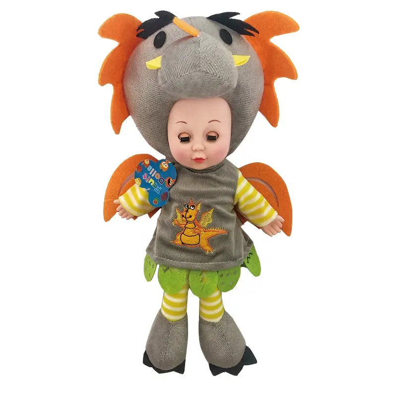 EPT New Design Moda 14 polegadas Soft Cotton Stuffed Dolls Plush Toy Rag Doll para Crianças