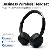 Headphone Gaya Retro Fashion Terbaru Over-Ear Nirkabel untuk Gamer dengan Standar Bluetooth V5.4, Mendukung OEM&ODM