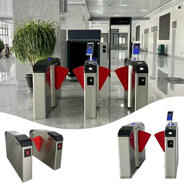 Premium 1.8m Smart City Infrastructure Auto Open High Speed Gate for Railway Station and Airport Terminal Security
