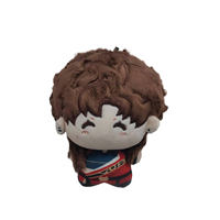 Échantillon Gratuit BSCI EN71 CPC Conception Personnalisée de Jouet en Peluche Figurine d'Idole Coréenne 3D Mignonne Poupée Personnage de Dessin Animé Anime Vêtements & Chaussures