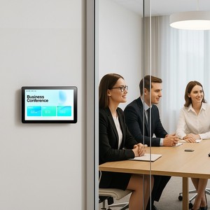 Z-wave Plus Gateway ศูนย์ควบคุมบ้านอัจฉริยะ ระบบปฏิบัติการ <span class=keywords><strong>Android</strong></span> Linux รองรับ Type C และ PoE ขนาด 86 มม. แบบกล่อง รองรับ MQTT หน้าจอสัมผัส สำหรับบ้านอัจฉริยะ - Product Image 4