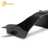 Difusor Trasero de Fibra de Carbono Estilo V para BMW M4 F82 F83, Difusor de Parachoques Trasero de Carbono Real, Kits de Carrocería