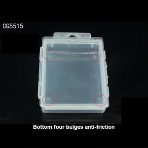 Caja de batería de gancho, herramienta de plástico PP, tamaño interno de 52x42x12mm, se puede conectar en serie - Product Image 4