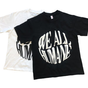 T-shirt pour homme en coton lourd 100% coton, coupe ample et oversize, de bonne qualité, avec impression par transfert thermique et impression en relief, personnalisable avec votre propre design - Product Image 1