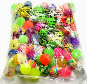 32Mm 27Mm Cao Su Cao Bouncy Máy Bán Hàng Tự Động Bóng Với Hỗn Hợp Thiết Kế Đầy Màu Sắc Cho Trẻ Em Ủng Hộ Bên Lễ Hội Giải Thưởng - Product Image 3