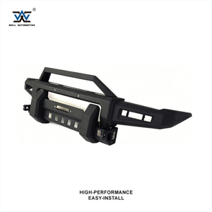 Pare-chocs avant en acier 4x4 tout-terrain le plus vendu avec éclairage LED, protection avant noire pour <span class=keywords><strong>Jimny</strong></span> 1998+, pare-chocs avant de rechange - Product Image 5