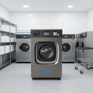 Lave-linge industriel, équipement de blanchisserie commercial automatique pour les entreprises - Machines à haute efficacité, conception haute performance - Product Image 1