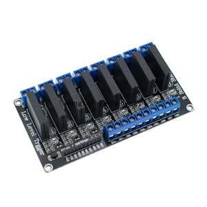 G3MB-202P 2A 250โวลต์1/2/4/8ทาง5โวลต์ระดับ<span class=keywords><strong>ต่ำ</strong></span>โมดูลโซลิดสเตทรีเลย์พร้อมฟิวส์รีเลย์สถานะของแข็ง - Product Image 5