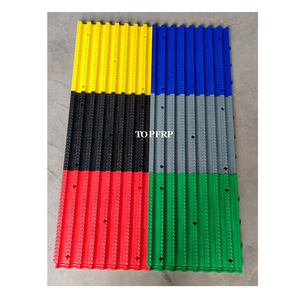 Carreaux de sol modulaires rigides de haute qualité pour garage, antidérapants, pour stationnement de voitures et drainage de lavage automobile - Product Image 5