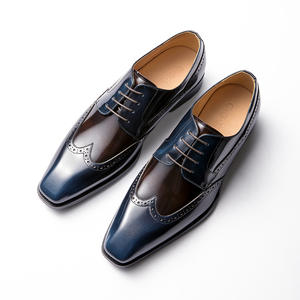 Chaussures habillées décontractées pour hommes, respirantes, en cuir, avec fonction rehausseur de taille, idéales pour les mariages, collection automne 2025 – Meilleures ventes - Product Image 1