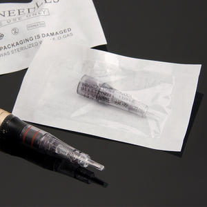 เข็มสักไมโครเบลดแบบใช้แล้วทิ้งเข็มสัก0.18มม. 1P 1RL ไม่เจ็บปวดสำหรับชุดเครื่องสำอางถาวร - Product Image 5