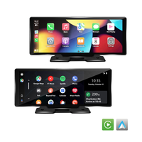 Autoradio portable sans fil Apple CarPlay avec écran CarPlay de 10,26 pouces, Android Auto, navigation GPS, caméra embarquée 4K