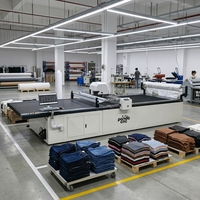 Table de découpe numérique intelligente pour textiles, certifiée CE, à commande numérique (CNC), pour usine de confection – Vente directe usine
