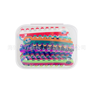 Ligatures dentaires bicolores 320 pièces 20 boîtes Bandes élastiques orthodontiques Accessoires de soins bucco-dentaires - Product Image 4